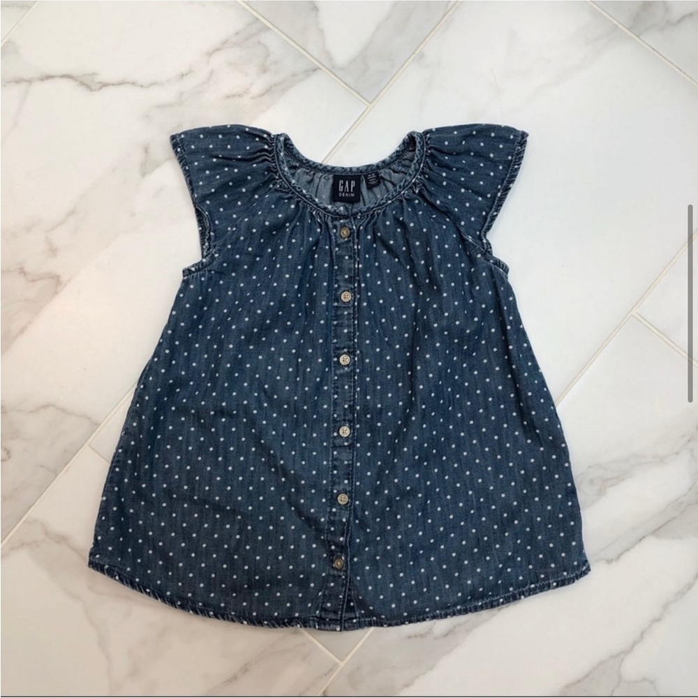 Gap Toddler Girl Denim Blouse